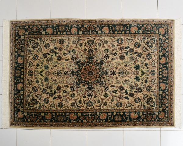 Joias . Tapete Tabriz Mahi Persa Royal med. 2,45 x 3,05 = 7,47 foto 4