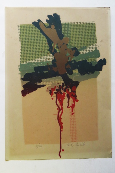 Arte . SAMICO -  " ROMANCE A GALOPE NORDESTINO"  1974 foto 6