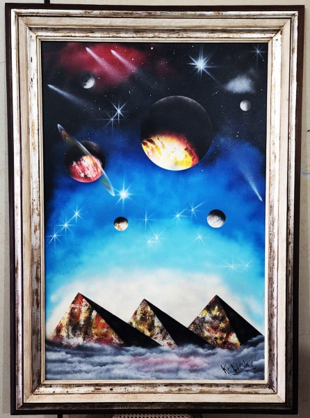 Arte . FONSECA - MINIMALISTA - Magnifico QUADRINHO AST - Uma p foto 2