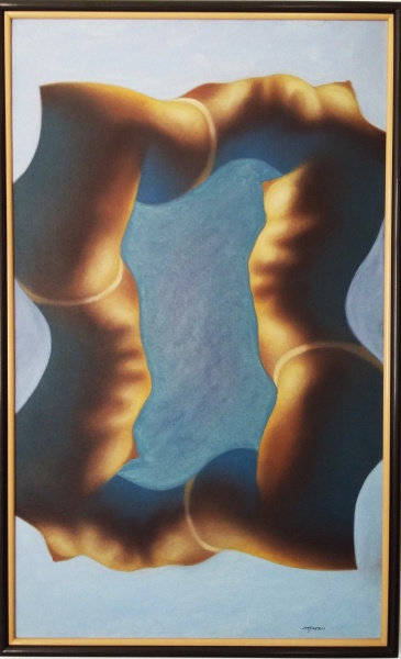 Arte . FONSECA - MINIMALISTA - Magnifico QUADRINHO AST - Uma p foto 3