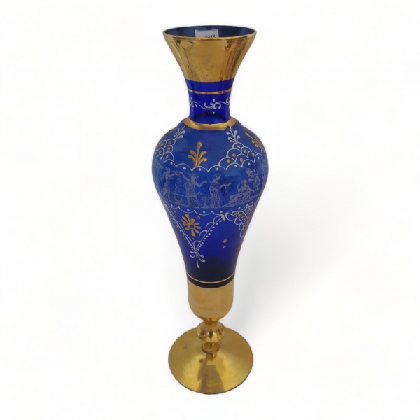 Antigo Raro Vaso Veneziano Ouro 18 Kt France 20988 Rrdeco