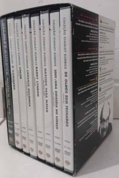 BOX COLEÇÃO STANLEY KUBRICK - 8 DVD´S - DE OLHOS BEM FECHADOS