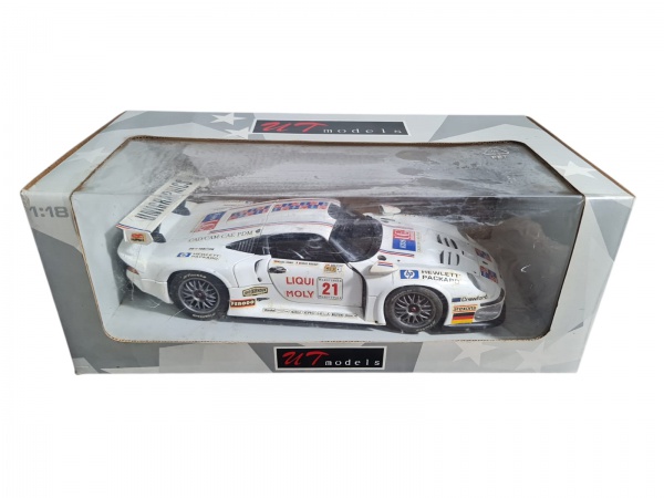 Miniatura Porsche 911 GT1 1:18. UT Models