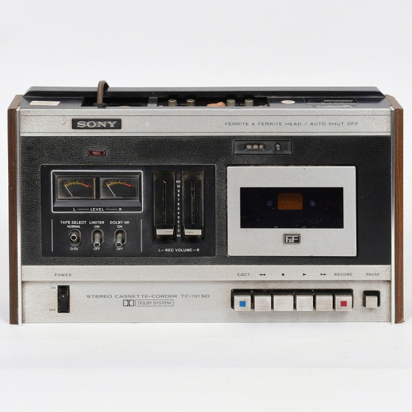 Vintage - Sony Stereo cassete-corder TC-131 SD, dolby system, no