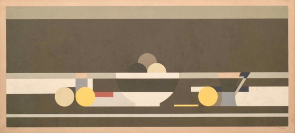 Joias . Milton Dacosta - Composição - Serigrafia - Ass. inf. direito - Edição P.A 8 de ...
