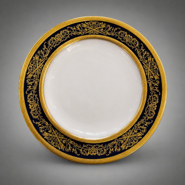 Arte . França. E. Bourgeois - Paris. Porcelana francesa. Refin foto 1