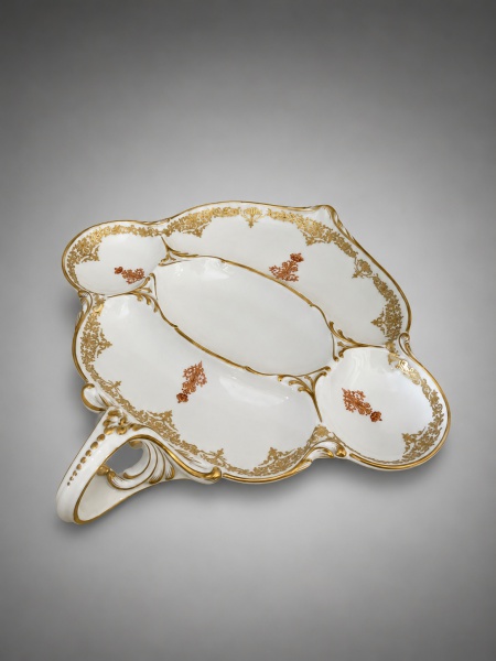 Arte . França. E. Bourgeois - Paris. Porcelana francesa. Refin foto 4