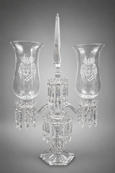 Arte . Baccarat. Par de açucareiros sem tampa apresentando mar foto 5