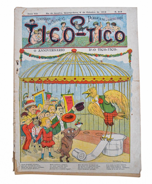 Joias . Revista: O Tico - Tico, ano IX nº 438, de 25 de feverei foto 1
