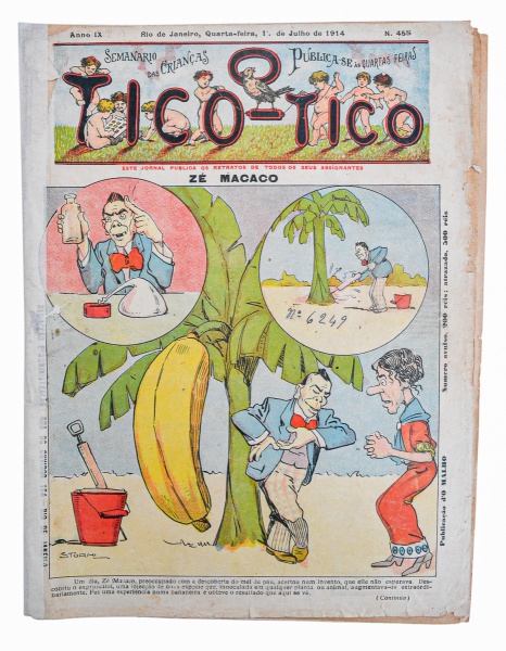 Joias . Revista: O Tico - Tico, ano IX nº 438, de 25 de feverei foto 2