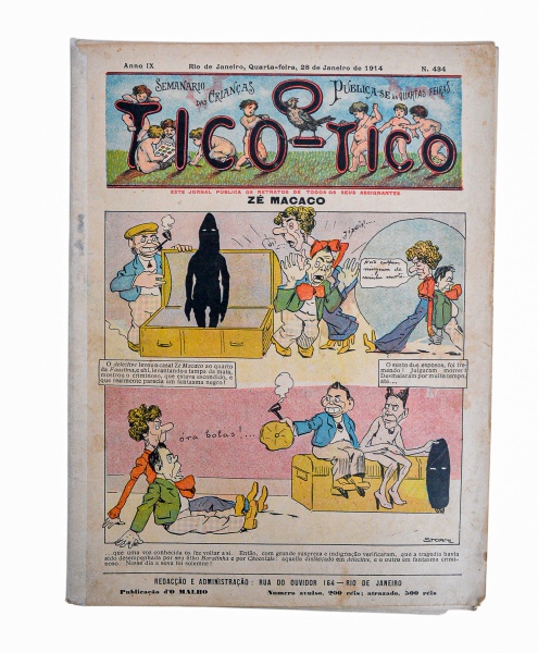 Joias . Revista: O Tico - Tico, ano IX nº 438, de 25 de feverei foto 3