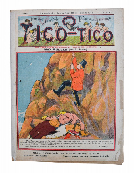 Joias . Revista: O Tico - Tico, ano IX nº 438, de 25 de feverei foto 4