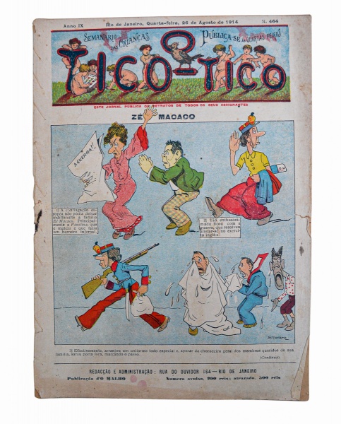 Joias . Revista: O Tico - Tico, ano IX, nº 468, de 23 de setemb foto 1