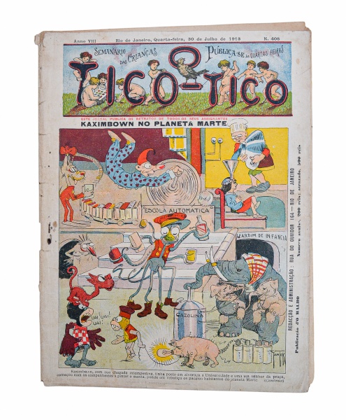 Joias . Revista: O Tico - Tico, ano IX, nº 468, de 23 de setemb foto 4