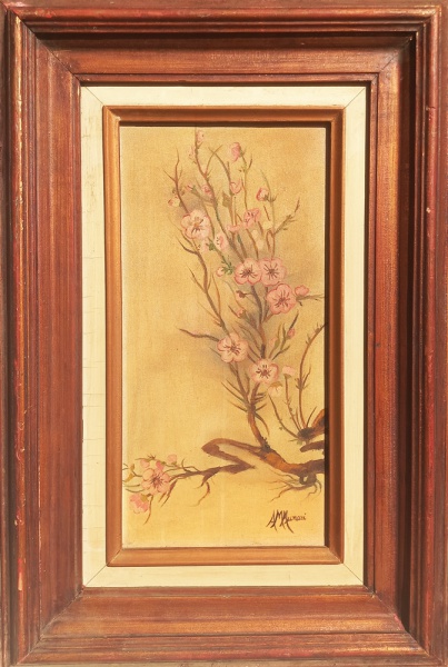 Arte . GM053, BUSTAMANTE SÁ, ÓLEO SOBRE MADEIRA, REPRESENTANDO foto 5