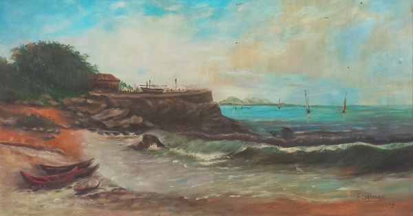 Arte . GM053, CLARK, ÓLEO SOBRE TELA, GEOMÉTRICO, MEDINDO 40 X foto 7