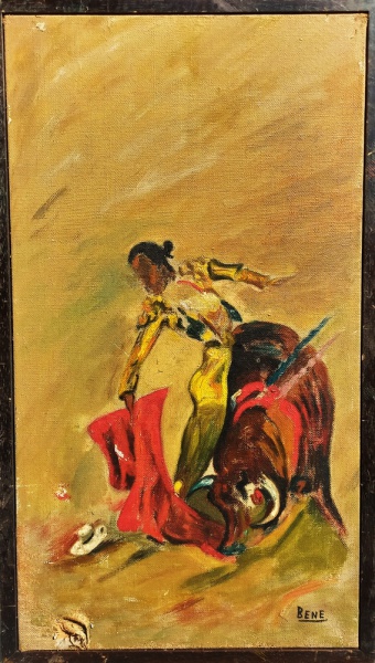 Arte . GM053, VIEIRA DA SILVA, ÓLEO SOBRE MADEIRA, ABSTRATO, M foto 8