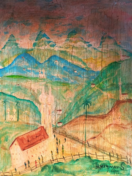 Arte . GM053, CLARK, ÓLEO SOBRE TELA, GEOMÉTRICO, MEDINDO 40 X foto 1