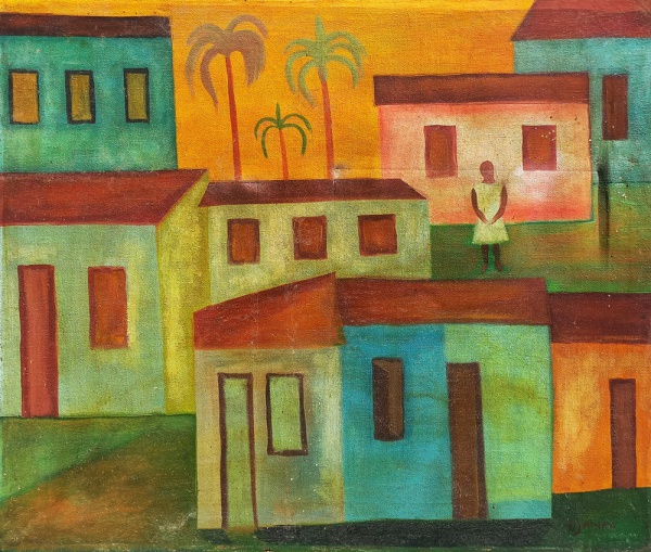 Arte . GM053, GEORGINA DE ALBUQUERQUE, ÓLEO SOBRE TELA, REPRES foto 4