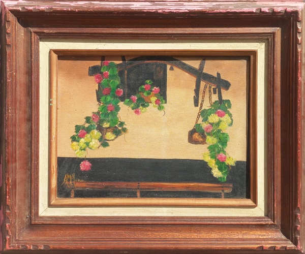 Arte . GM053, GEORGINA DE ALBUQUERQUE, ÓLEO SOBRE TELA, REPRES foto 5