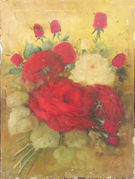 Arte . GM053, GEORGINA DE ALBUQUERQUE, ÓLEO SOBRE TELA, REPRES foto 8