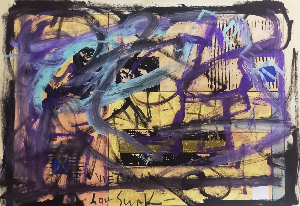 Arte . GM053, INIMÁ DE PAULA, ÓLEO SOBRE TELA, REPRESENTANDO P foto 8