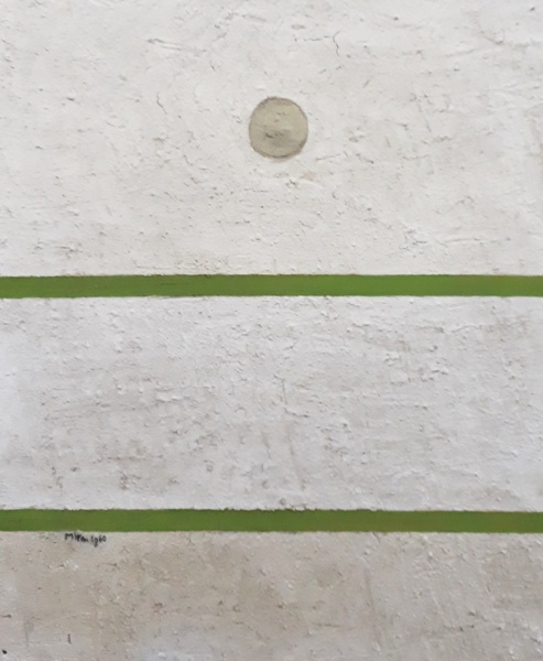 Arte . GM002, J. GUINLE, ÓLEO SOBRE TELA, ABSTRATO, MEDIDA INT foto 6