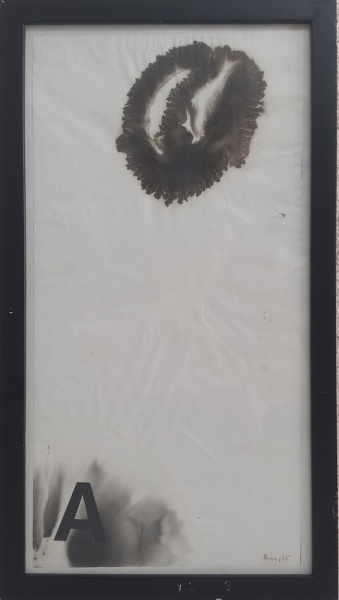 Arte . GM002, J. GUINLE, ÓLEO SOBRE TELA, ABSTRATO, MEDIDA INT foto 7