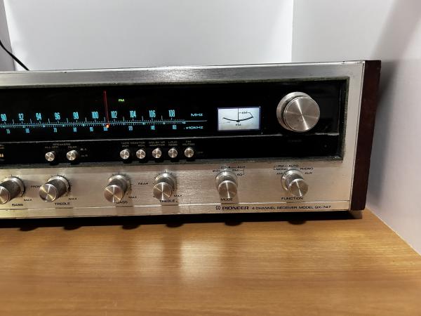 Som Vintage - Receiver Pioneer QX-747 - 