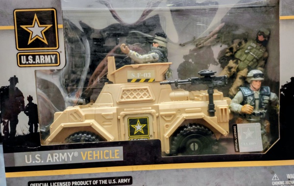 U.S.ARMY VEHICLE / PRODUTO LICENCIADO, POSSUI SELO DE A