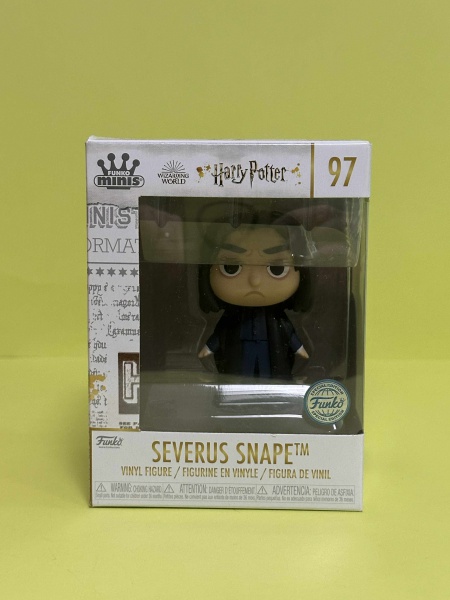 FUNKO Minis - 97 Special Edition - Harry Potter: SEVERUS SNAPE. Item novo. Sem uso.