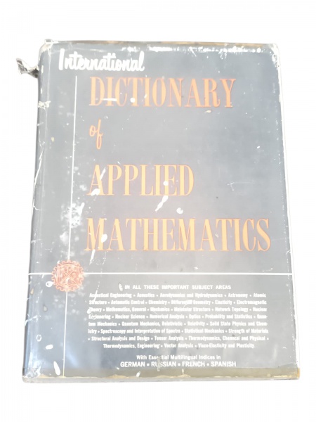 The international Dictionary of Applied Mathematics (1960); Editora D. Van Nostrand Company; Encader