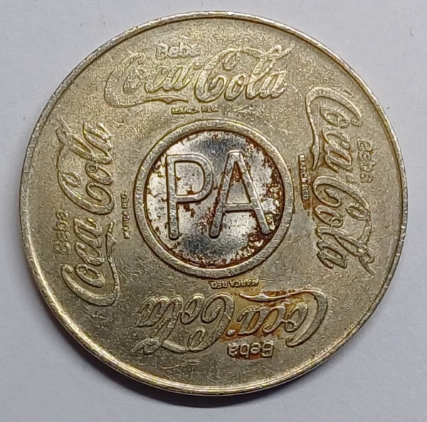 TOKEN ( BRASIL ) ANTIGA FICHA COCA COLA 