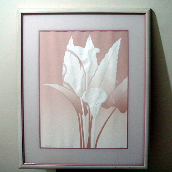 Arte . DURVAL PEREIRA (1918-1984) - "Vaso de Flores" O foto 3