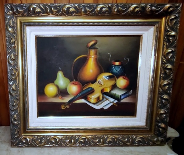 Arte . DURVAL PEREIRA (1918-1984) - "Vaso de Flores" O foto 5