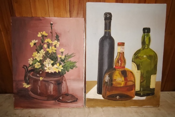 Arte . DURVAL PEREIRA (1918-1984) - "Vaso de Flores" O foto 6