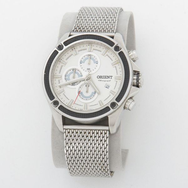 ORIENT - MBSSC134 S1SX - Relógio masculino, todo em aço inoxidável