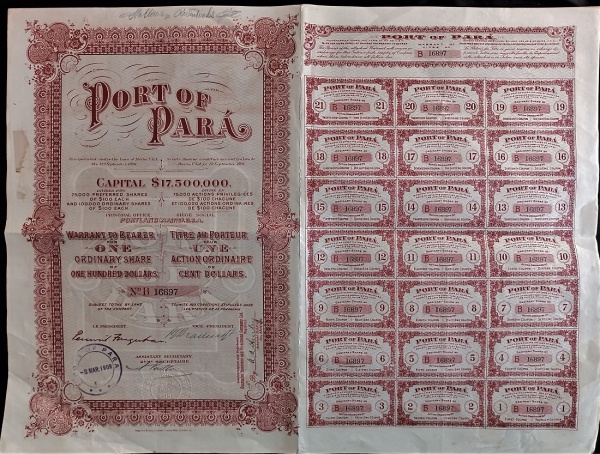 Joias . NOTA FISCAL ANO 1880 COM SELO FISCAL IMPÉRIO DO BRAZIL foto 8