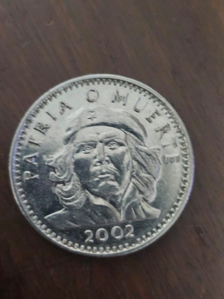 Joias . Moeda da Cuba - 3 Pesos - 2002 - che guevara