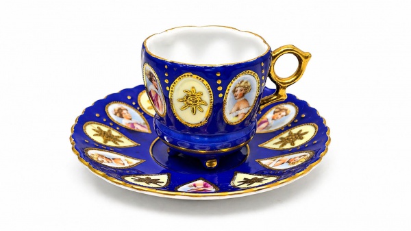 Joias . PORCELANA - Parte de grande coleção de xícaras - Bela x foto 4