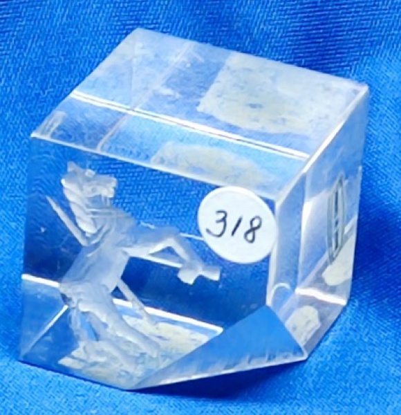 Arte . 44 - ANTIGO ESTRIBO SOLTEIRO - LATÃO - SEM MARCA foto 5