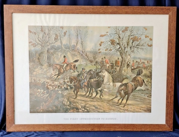 Arte . 4 - ESTAMPA - THOROUGBRED -  43 X 28 CM - COPYRIGHT 197 foto 8