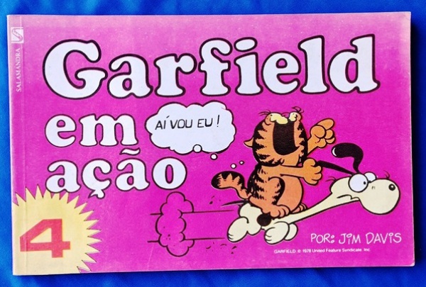Arte . GARFIELD NA BALANÇA  - NO ESTADO - FOLHAS SOLTAS foto 1