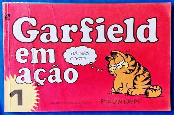 Arte . GARFIELD NA BALANÇA  - NO ESTADO - FOLHAS SOLTAS foto 5