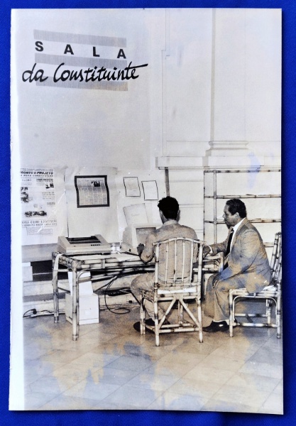 Arte . ASSEMBLÉIA NACIONAL CONSTITUINTE - FOTO - 2/12/87- INST foto 6