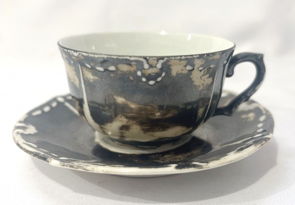 Joias . REAL - Açucareiro produzido em porcelana, com decoração foto 4