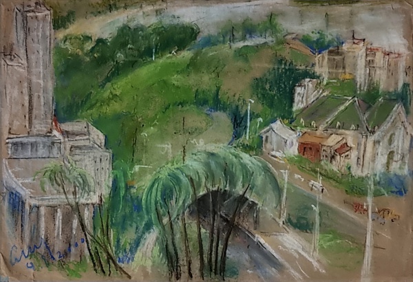 Arte . Antonio Garcia Bento (1897-1929). TARDE NA PONTA DO CAL foto 8