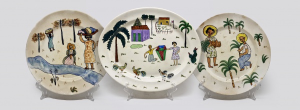 Joias . Hein Teller para Villeroy & Boch, Mettlach, Alemanha, 1 foto 2