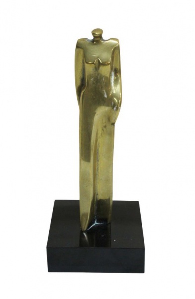 Joias . ESCULTURA - Escultura em Petit Bronze representando uma foto 7