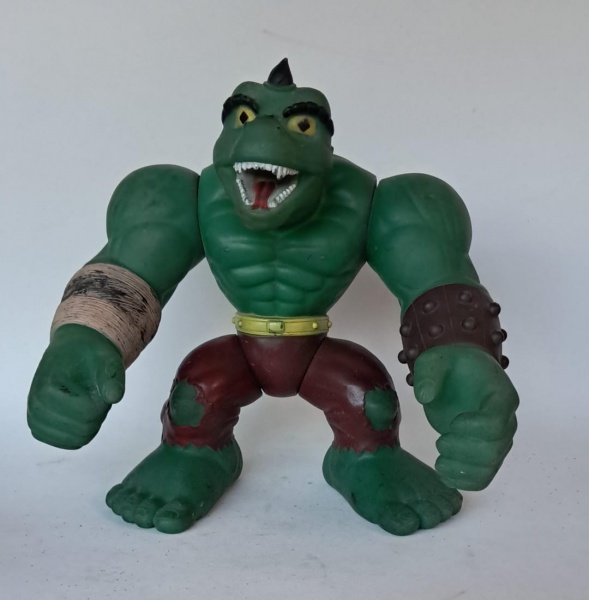 【アメカジ】MIGHTY BURGER MANDARAKE 210グリーン ADIJOMAR 2010 - BONECO GIGANTE LARGATO MEGA MONSTER - ALTURA 40 CM